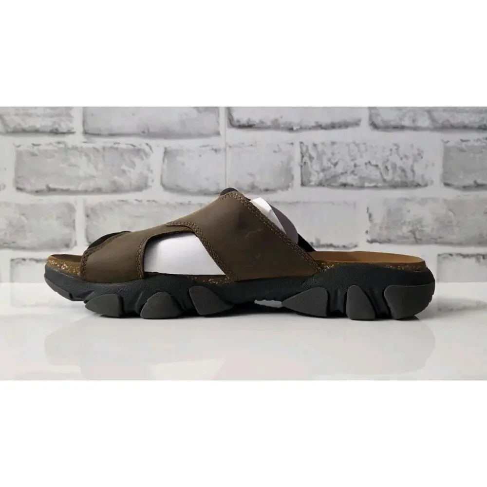NEW KEEN Men's Daytona II Slide Bison/Black Men's Size 10 - 1027281